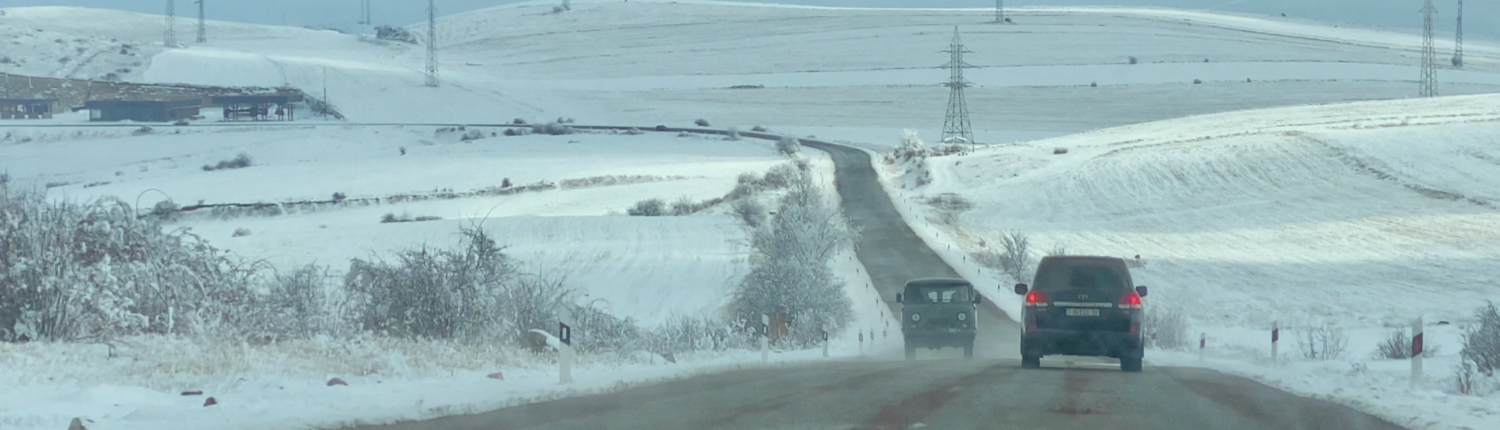 Sur la route vers le Corridor de Latchine